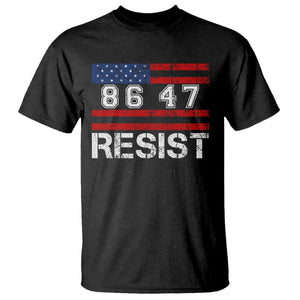 8647 Resist T Shirt Retro Social Justice American Flag TS10 Black Print Your Wear