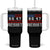 8647 Resist Tumbler With Handle Retro Social Justice American Flag TS10 One Size: 40 oz Black Print Your Wear