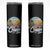 On Cruise Time Skinny Tumbler Retro Summer Vacation Cruising TS10 Black Print Your Wear