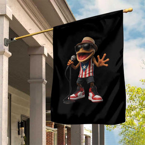 Coqui Puerto Rican Flag Garden Flag Taino Boricua Frog Singing TS10 Print Your Wear