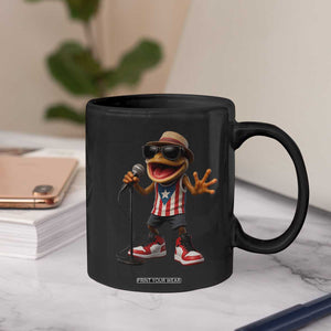 Coqui Puerto Rican Flag Coffee Mug Taino Boricua Frog Singing TS10 Print Your Wear