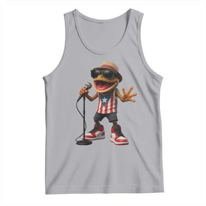 Coqui Puerto Rican Flag Tank Top Taino Boricua Frog Singing TS10 Athletic Heather Print Your Wear