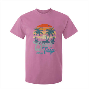Beach Trip 2025 T Shirt For Kid Summer Vacation Vintage 70's Retro TS10 Azalea Print Your Wear