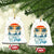 Beach Trip 2025 Ceramic Ornament Summer Vacation Vintage 70's Retro TS10 Print Your Wear
