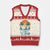 Beach Trip 2025 V-Neck Knit Sweater Vest Summer Vacation Vintage 70's Retro TS10 Beige Red Print Your Wear