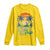 Beach Trip 2025 Long Sleeve Shirt Summer Vacation Vintage 70's Retro TS10 Daisy Print Your Wear