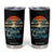 Beach Trip 2025 Tumbler Cup Summer Vacation Vintage 70's Retro TS10 Black Print Your Wear