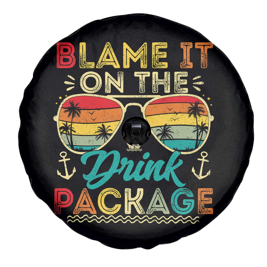 Funny Cruise Spare Tire Cover Blame it on The Cruise Package Cruising Matching TS10 Print Your Wear