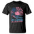 Life Happens The Beach Helps T Shirt Retro Coastal Ocean Therapy Cute Summer Vibes TS10 Black Print Your Wear