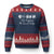 Life Happens The Beach Helps Ugly Christmas Sweater Coastal Ocean Therapy Cute Summer Vibes TS10 Navy Red Print Your Wear