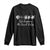 Life Happens The Beach Helps Long Sleeve Shirt Coastal Ocean Therapy Cute Summer Vibes TS10 Black Print Your Wear