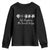 Life Happens The Beach Helps Youth Sweatshirt Coastal Ocean Therapy Cute Summer Vibes TS10 Black Print Your Wear