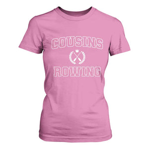 Cousins Rowing T Shirt For Women Summer Romance Beach Vibes TS10 Azalea Print Your Wear