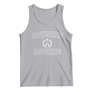 Cousins Rowing Tank Top Summer Romance Beach Vibes TS10 Athletic Heather Print Your Wear