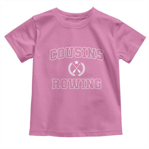 Cousins Rowing Toddler T Shirt Summer Romance Beach Vibes TS10 Azalea Print Your Wear