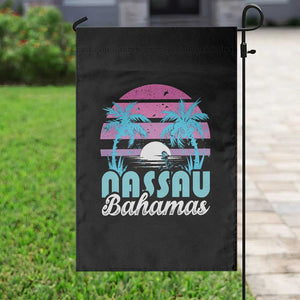 Vintage Nassau Garden Flag Tropical Island Palm Trees Beach Bahamas Vacation TS10 Print Your Wear