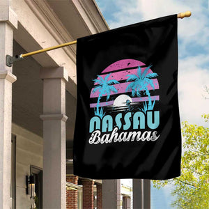 Vintage Nassau Garden Flag Tropical Island Palm Trees Beach Bahamas Vacation TS10 Print Your Wear