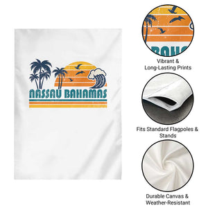 Vintage Nassau Garden Flag Bahamas Vacation Beach Summer Retro Sunset TS10 Print Your Wear