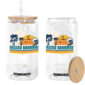 Vintage Nassau Glass Can Bahamas Vacation Beach Summer Retro Sunset TS10 Print Your Wear
