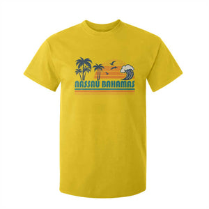 Vintage Nassau T Shirt For Kid Bahamas Vacation Beach Summer Retro Sunset TS10 Daisy Print Your Wear