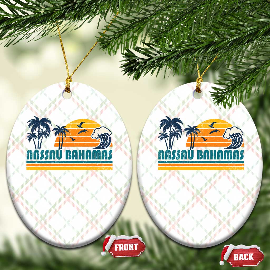 Vintage Nassau Ceramic Ornament Bahamas Vacation Beach Summer Retro Sunset TS10 Print Your Wear