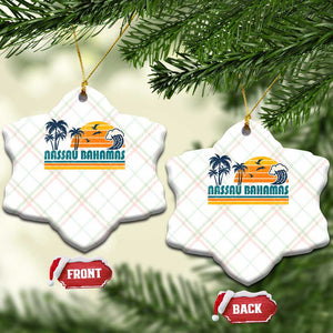 Vintage Nassau Ceramic Ornament Bahamas Vacation Beach Summer Retro Sunset TS10 Print Your Wear