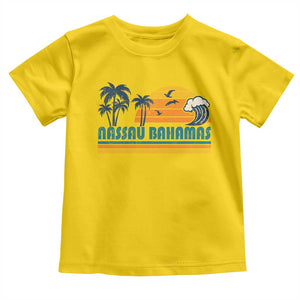 Vintage Nassau Toddler T Shirt Bahamas Vacation Beach Summer Retro Sunset TS10 Daisy Print Your Wear