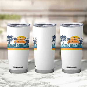 Vintage Nassau Tumbler Cup Bahamas Vacation Beach Summer Retro Sunset TS10 Print Your Wear
