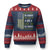 Social Justice Ugly Christmas Sweater Support The Country You Live In American Flag - Print Your Wear
