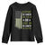 Social Justice Youth Sweatshirt Support The Country You Live In American Flag TS10 Black Print Your Wear