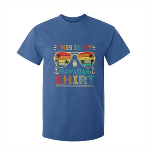 This Is My Hawaiian T Shirt For Kid Tropical Luau Costume Party Hawaii TS10 Royal Blue Print Your Wear