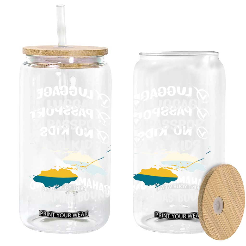 Bahamas Vacation Glass Can Funny Tropical Island Summer Travel TS10 Print Your Wear