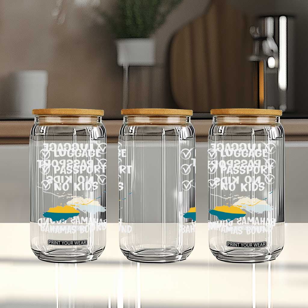 Bahamas Vacation Glass Can Funny Tropical Island Summer Travel TS10 Print Your Wear