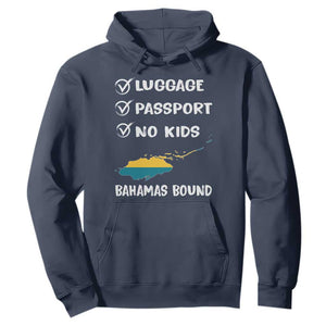 Bahamas Vacation Hoodie Funny Tropical Island Summer Travel TS10 Navy Print Your Wear