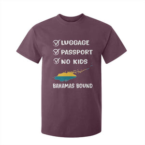 Bahamas Vacation T Shirt For Kid Funny Tropical Island Summer Travel TS10 Maroon Print Your Wear