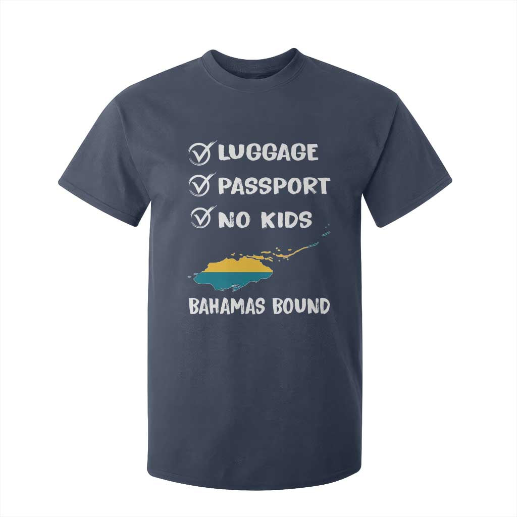 Bahamas Vacation T Shirt For Kid Funny Tropical Island Summer Travel TS10 Navy Print Your Wear