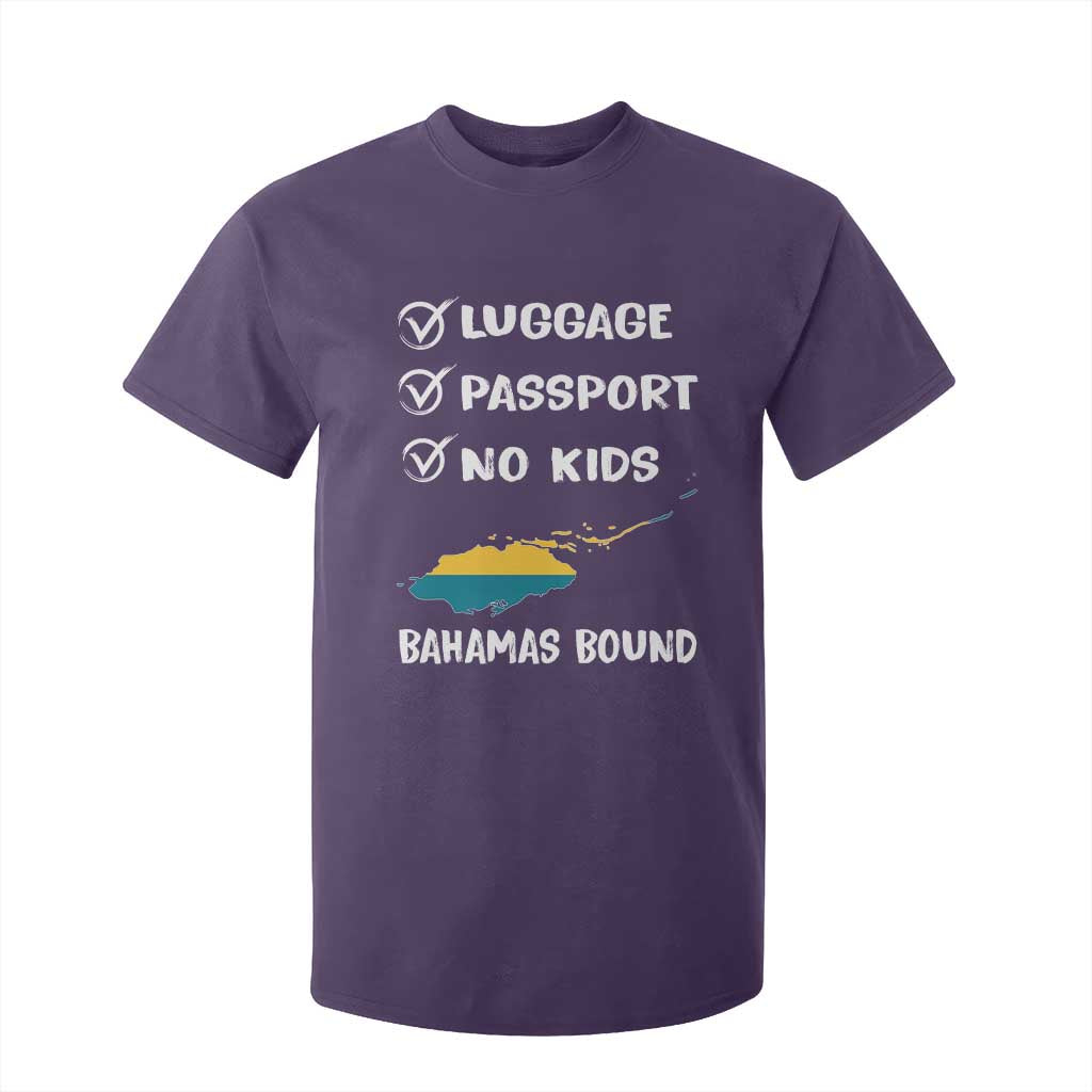 Bahamas Vacation T Shirt For Kid Funny Tropical Island Summer Travel TS10 Purple Print Your Wear