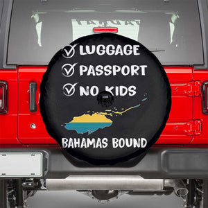 Bahamas Vacation Spare Tire Cover Funny Tropical Island Summer Travel TS10 Black Print Your Wear