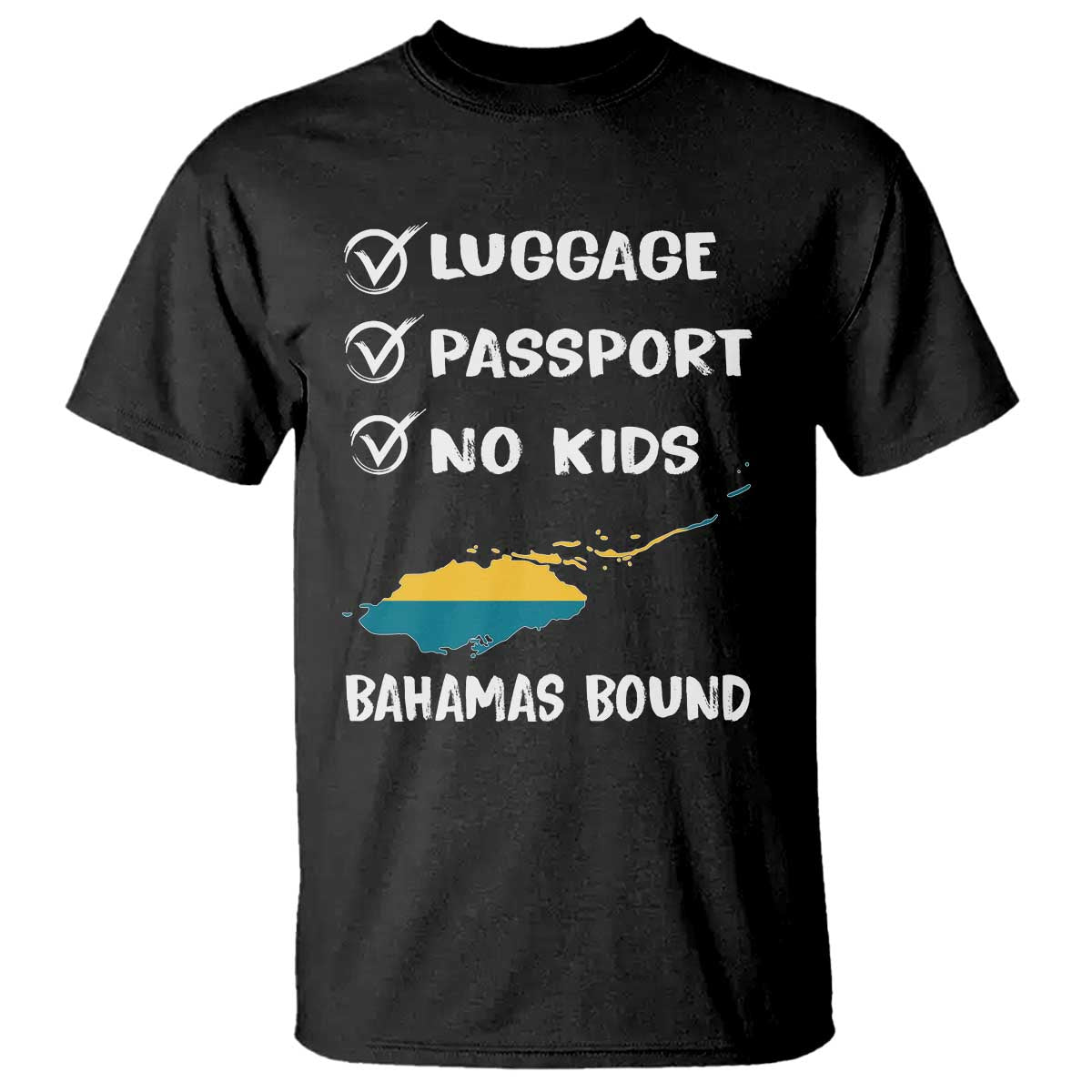 Bahamas Vacation T Shirt Funny Tropical Island Summer Travel TS10 Black Print Your Wear