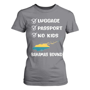 Bahamas Vacation T Shirt For Women Funny Tropical Island Summer Travel TS10 Charcoal Print Your Wear