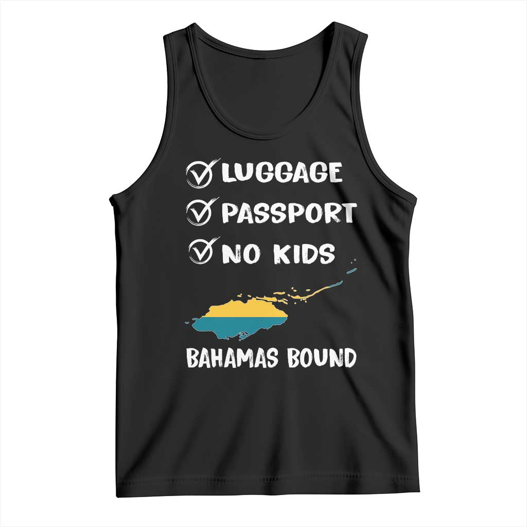 Bahamas Vacation Tank Top Funny Tropical Island Summer Travel TS10 Black Print Your Wear
