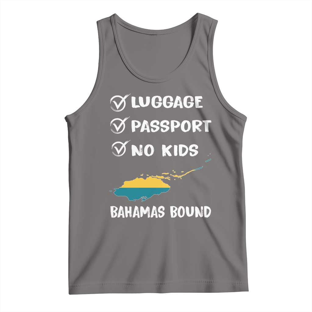 Bahamas Vacation Tank Top Funny Tropical Island Summer Travel TS10 Deep Heather Print Your Wear