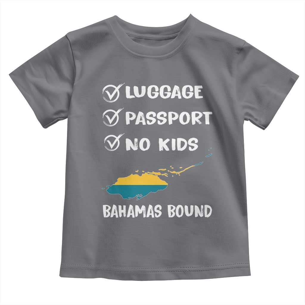 Bahamas Vacation Toddler T Shirt Funny Tropical Island Summer Travel TS10 Charcoal Print Your Wear