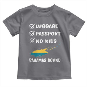Bahamas Vacation Toddler T Shirt Funny Tropical Island Summer Travel TS10 Charcoal Print Your Wear