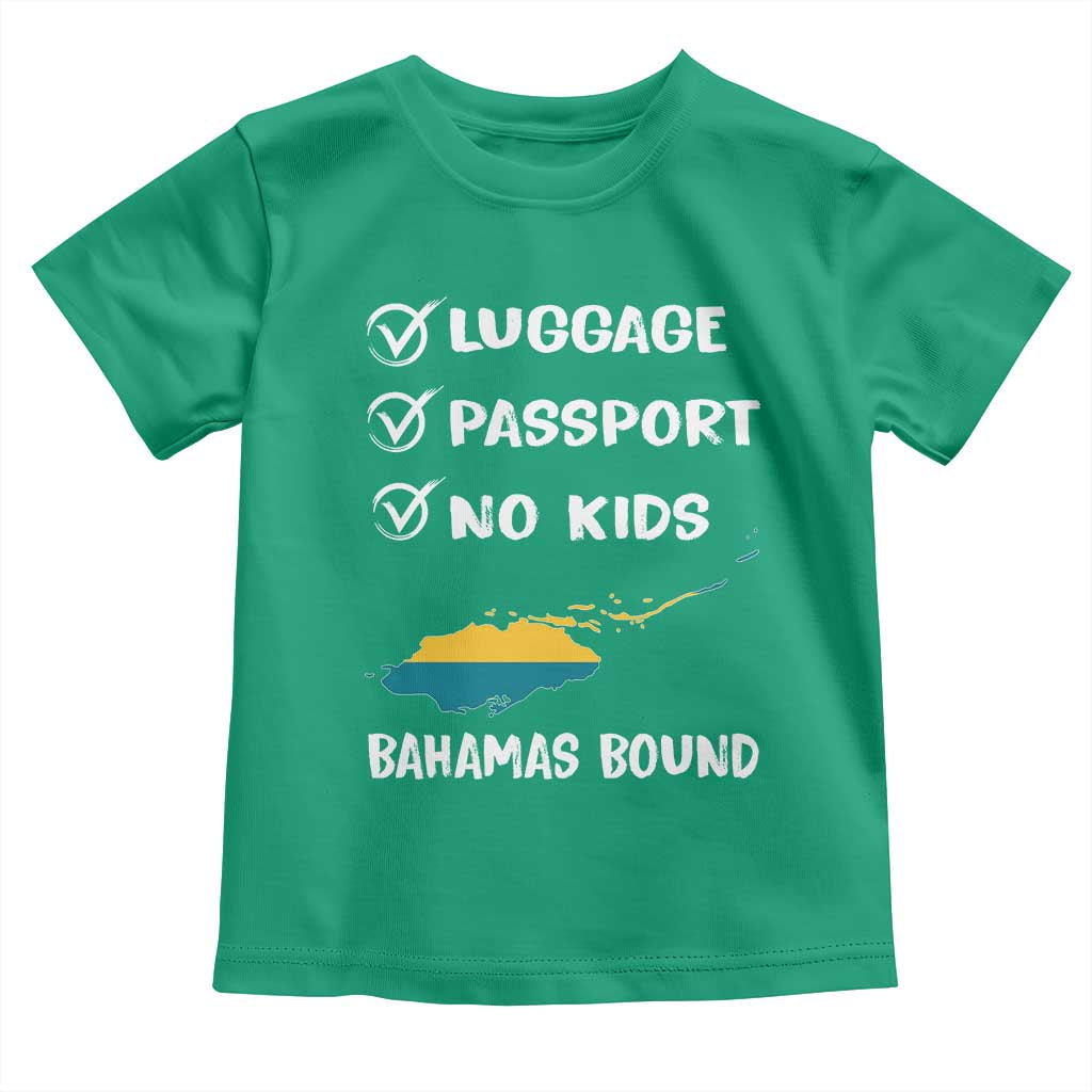 Bahamas Vacation Toddler T Shirt Funny Tropical Island Summer Travel TS10 Irish Green Print Your Wear