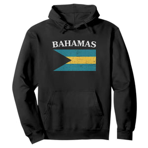 Bahamas Flag Hoodie Retro Vintage Bahamian Gifts TS10 Black Print Your Wear