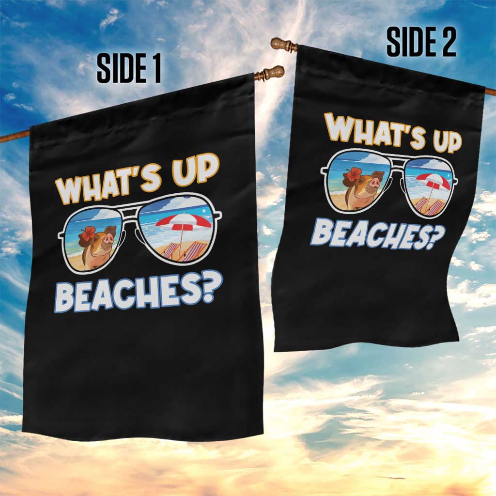 Bahamas Swimming Pigs Garden Flag Pig Swim Caribbean Beach Summer Vacation TS10 Print Your Wear