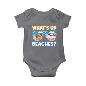 Bahamas Swimming Pigs Baby Onesie Pig Swim Caribbean Beach Summer Vacation TS10 Charcoal Print Your Wear
