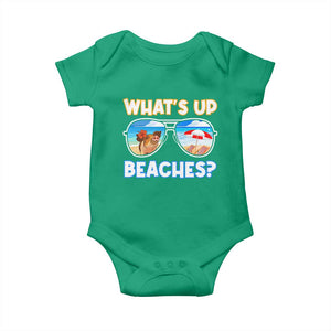 Bahamas Swimming Pigs Baby Onesie Pig Swim Caribbean Beach Summer Vacation TS10 Irish Green Print Your Wear