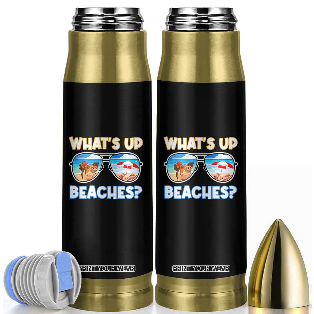 Bahamas Swimming Pigs Bullet Tumbler Pig Swim Caribbean Beach Summer Vacation TS10 Black Print Your Wear